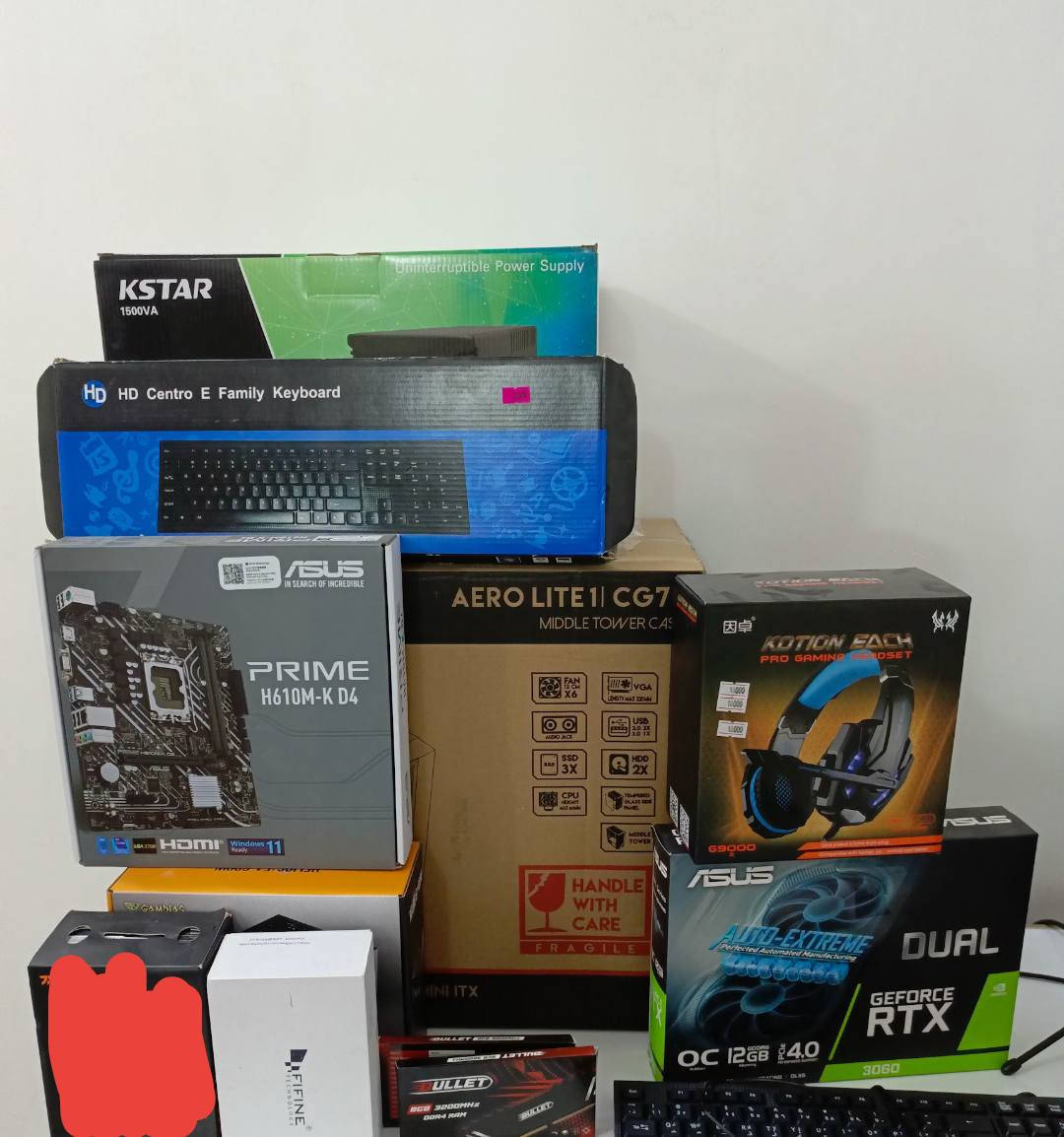 السلام عليكم 
كيس وشاشه و ups للبيع
سعرهن 950 الف قفل كل الكراتين موجودات  مكاني نجف ماعندي توصيل
مواصفات 
الشاشه 144Hz Galax ips 
ال ups 1500V
الكيس
i5 12400
H610
ram16
ssd1T
3060 12G asus
ps600w


**إذا كنت صاحب هذا الإعلان وتريد حذفه لأي سبب، رجاءا أرسل رسالة إلى الدعم الفني**