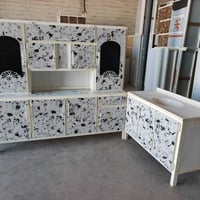 كاونتر المنيوم • مترين • المنيوم ع خشب