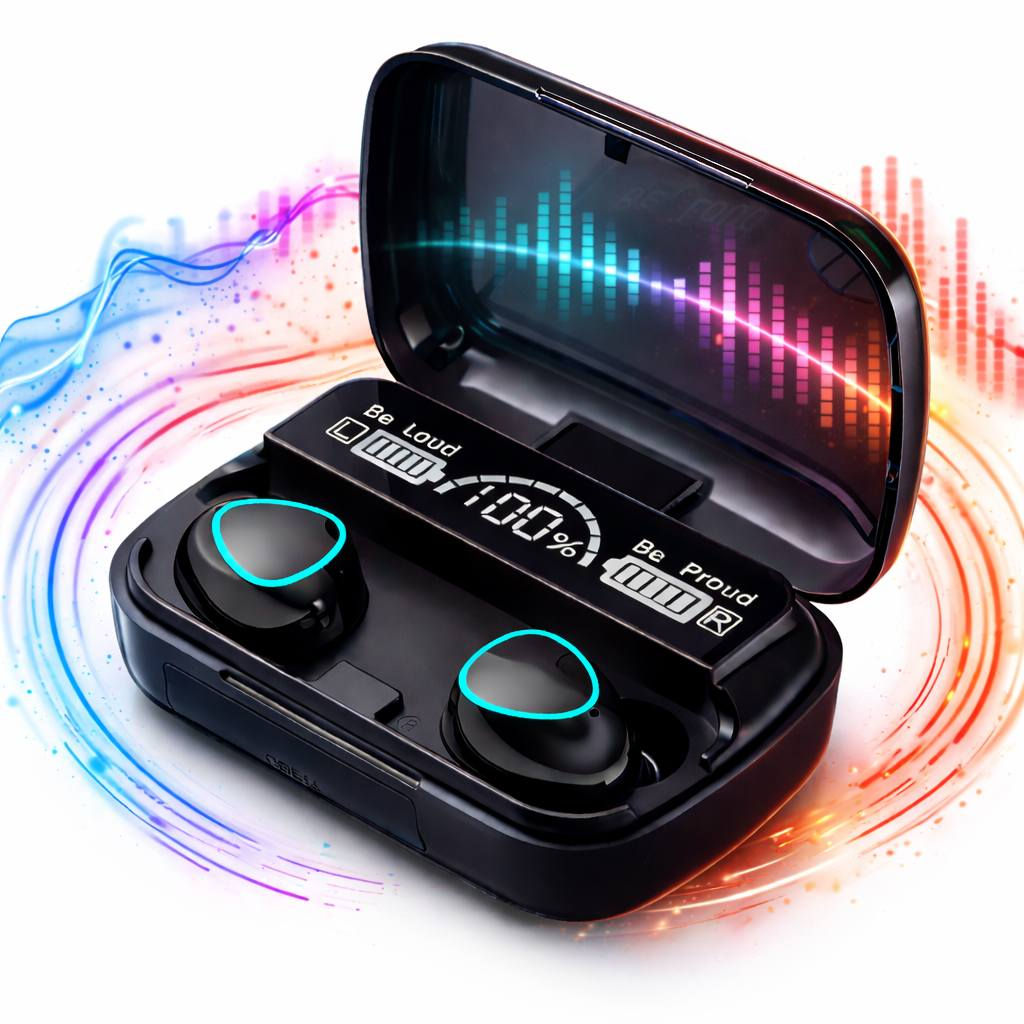 • سماعات M10 اللاسلكية تمنحك تجربة صوت قوية وتصميم عصري مع شاشة رقمية ذكية توضح نسبة شحن العلبة والسماعات بكل وضوح.
• شاشة LED ذكية لعرض البطارية:
تُظهر نسبة شحن العلبة والسماعتين (يمين / يسار) بشكل مباشر، لتبقى دائمًا على معرفة بحالة البطارية.

• تحكم باللمس (Touch Control):
تشغيل وإيقاف الموسيقى، الرد على المكالمات، والتنقل بين المقاطع بلمسة واحدة فقط.

• صوت واضح ومناسب للمكالمات:
تدعم بروتوكولات A2DP / HFP / HSP / AVRCP لضمان صوت مستقر وواضح أثناء المكالمات وتشغيل الموسيقى.

• بطارية عملية تدوم طويلًا:
تشغيل موسيقى حتى 5 ساعات للسماعات، مع وضع استعداد يصل إلى 280 ساعة.

• تصميم مدمج وسهل الحمل:
علبة شحن أنيقة وخفيفة، مثالية للاستخدام اليومي، العمل، الرياضة، والسفر.

• اتصال ثابت وسريع:
بلوتوث إصدار V5.3 لاقتران أسرع واستهلاك طاقة أقل مع مدى اتصال يصل إلى 10 أمتار

17 الف فقط توصيل مجاني لجمع انحاء العراق
للحجز والاستفسار مراسلة على الخاص


**إذا كنت صاحب هذا الإعلان وتريد حذفه لأي سبب، رجاءا أرسل رسالة إلى الدعم الفني**