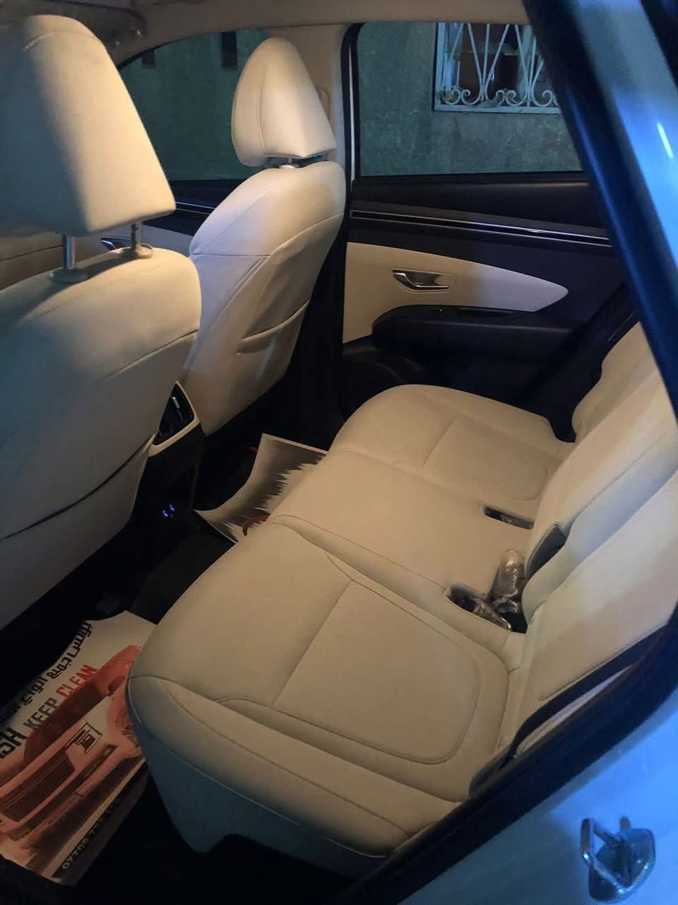 توسان موديل 23  خليجي
فول مواصفات عدا  الفتحه

. اللون : ابيض

. لون الداخل : اوف وايت

عداد المسافة : 34 الف كيلو

كراسي صدر كهرباء 

تبريد قطعتين

بدون ايرباك

 بصمة عدد 2

تشغيل عن بعد

 شاشة عداد ديجتال

 كار بلي 

مري قلاب

. شاحن واير لس 

 كاميرا دوار خلفية

ويل كب كروم حجم 18

 هاند بريك دكمة

 نظام مانع تزحلق 

ثلاث انظمة قيادة ( رياضي ، ذكي ، اقتصادي) وباقي مواصفات المعروفة.... رقم سيارة بغداد

  السيارة مكفولة كفالة عامة وكالة شركة الاولى 

السعر 210$


**إذا كنت صاحب هذا الإعلان وتريد حذفه لأي سبب، رجاءا أرسل رسالة إلى الدعم الفني**