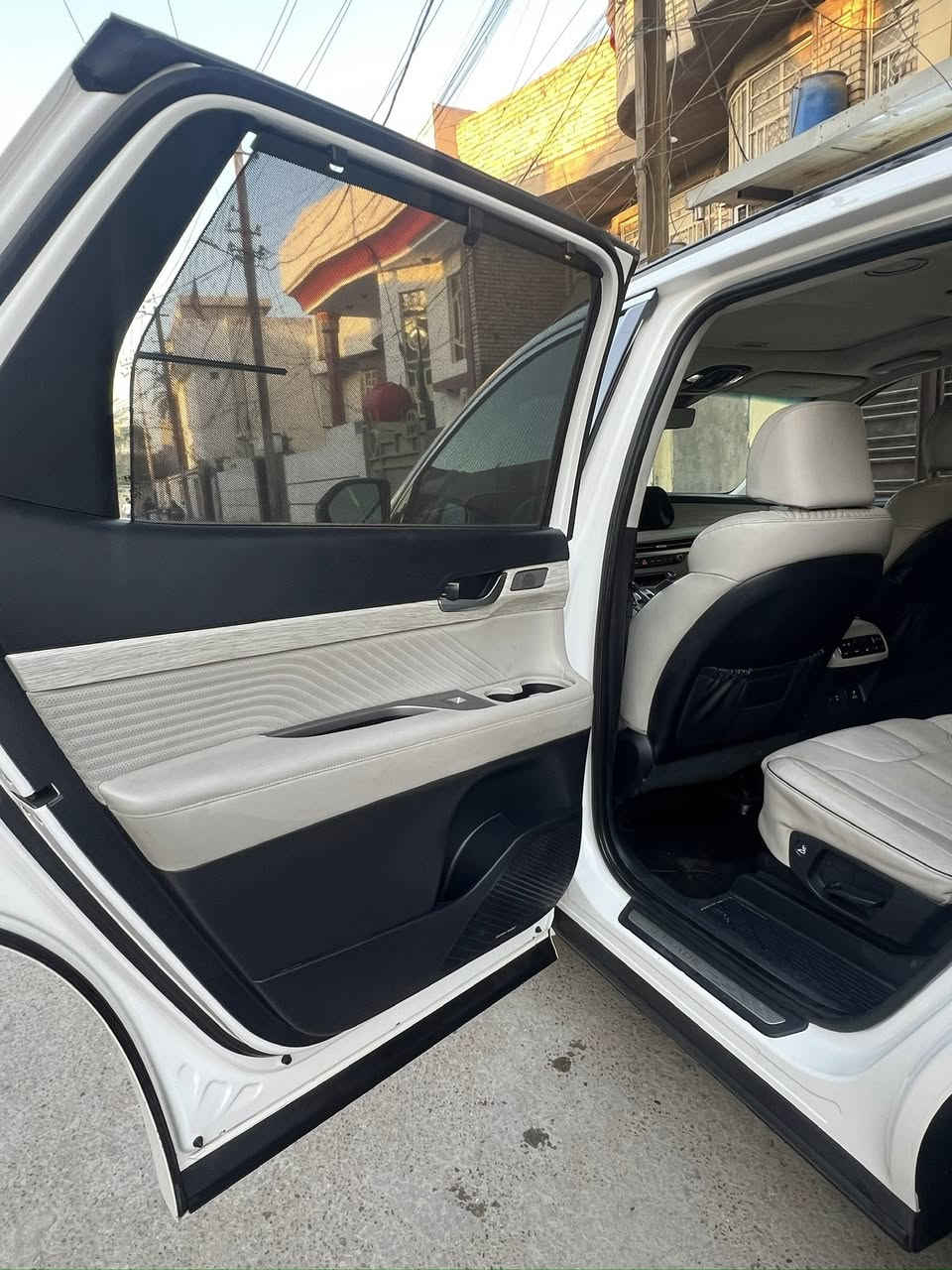 السلام عليكم
هونداي بالسايد كالكرفي موديل 2024 وارد امريكي حادثه ٣ قطع تبديل أصليات  فقط الباقي كله كفالة رقم بغداد بسمي تحويل مباشر ماشيه 44

فول مواصفات 

سقف بانوراما فتحتين

شاشة كبيره متصله

شاشة داتا شو

5 كامرات 360 درجه 

بصمة تشغيل وبصمة ابواب 

تشغيل عن بعد

تقديم وترجيع بالبصمة اصطفاف ذاتي

صندوق كهرباء شفط 

رادار امامي خلفي و رادارات جانبية

تحديد مسار

قيادة ذاتية 

حساسات خلفية وأمامية 

كشنات كهرباء وتدفئة وتبريد جميع الكشنات 

تبريد مركزي منفصل

خزن ميموري 

كشنات جلد ملكي قلاب منفصل 7 راكب

كشن هزاز

بردات جانبية

تدفئة استيرن

مرايه جانبيه قلاب واشاره وهيتر 

شاحن لاسلكي

سماعات هارمن كاردن عدد 16

سايد بريك بصمة 

5 وضعيات قيادة 

ويل كب حجم 20

فول تحكم ستيرن

شفتات بالستيرن

وبعد بيها مواصفات هواي

السعر 250 وبيه مجال 
*********** مكان السياره بغداد
