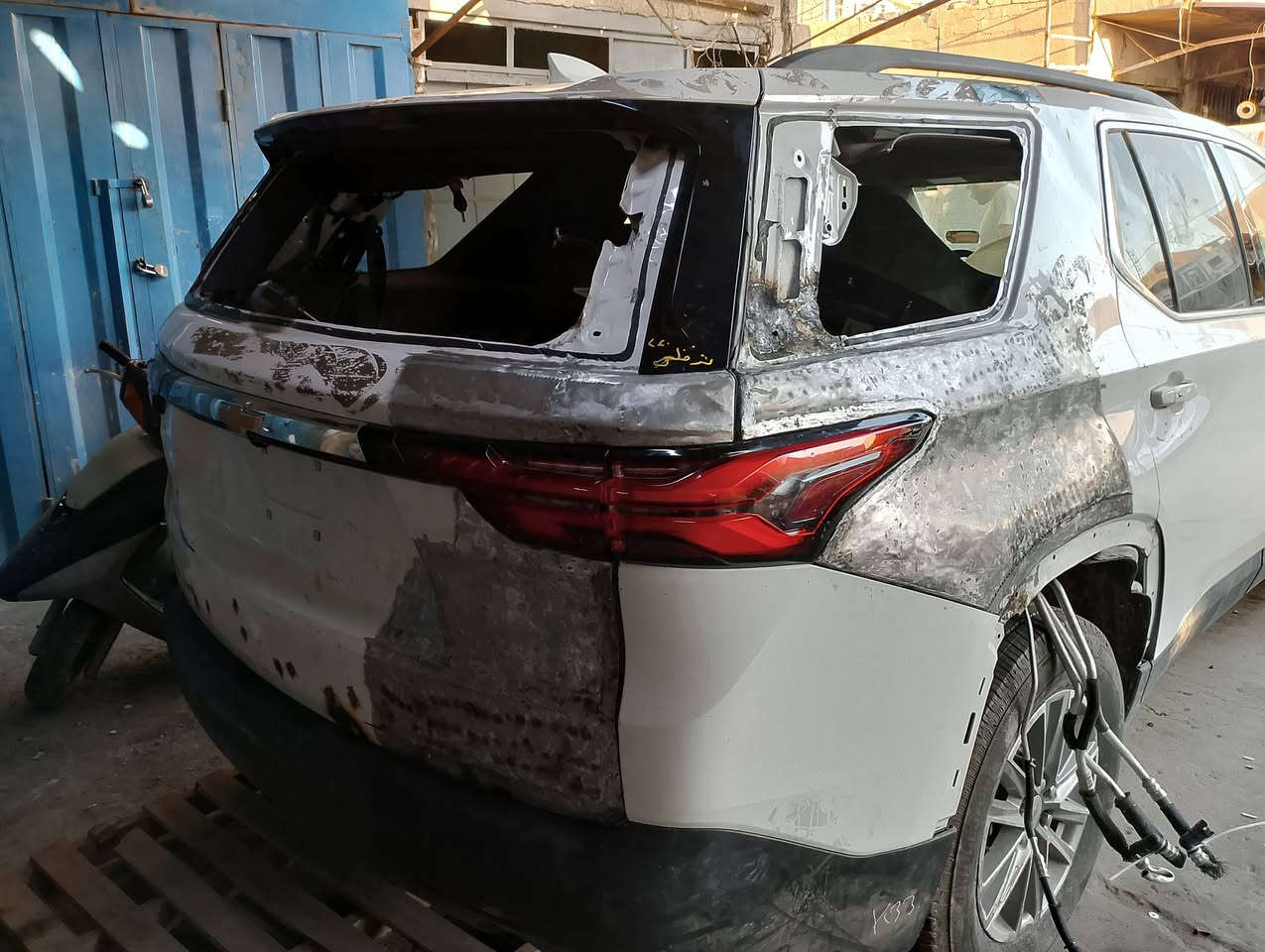 جزء من شغلنه بفضل الله
سمكره درجه اولى شغل مرتب وهاي كدامكم 
مستعدين لتعمير جميع انواع السيارات قديم وحديث

سرعه بل عمل + دقه + فن 

عنوان المحل : بغداد صليخ كراج النادي 

***********
هادي السمكري
