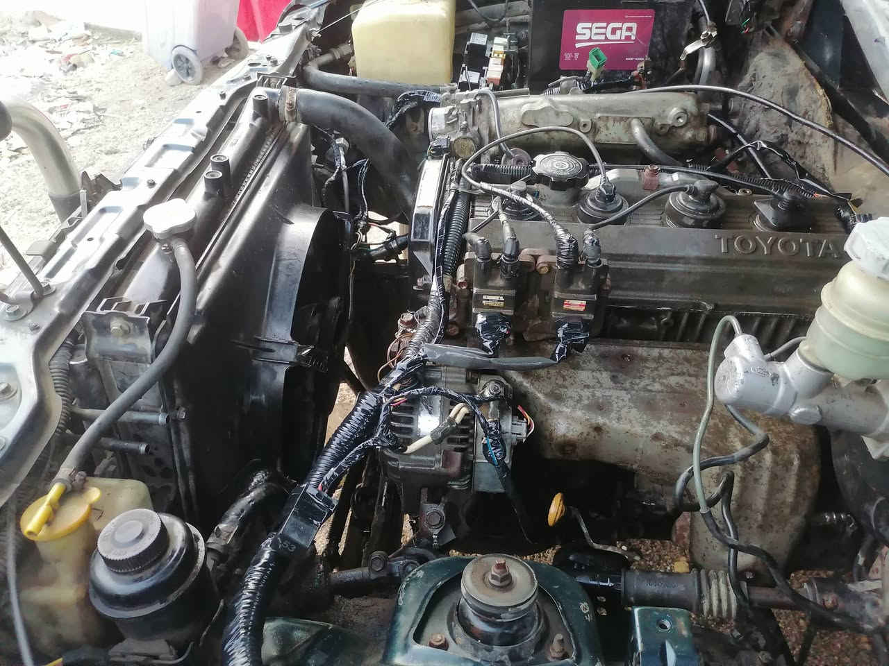 تحويرة كاملة محرك وكير ونجي ٤ سلندر للبيع السعر ٧ ورقات مشروطه ناصرية اني ***********
