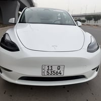 مساء الخير تيسلا مودل y  مديل 23 بيرفورمنس  دل موتور جاهزة من كلشي رقم...