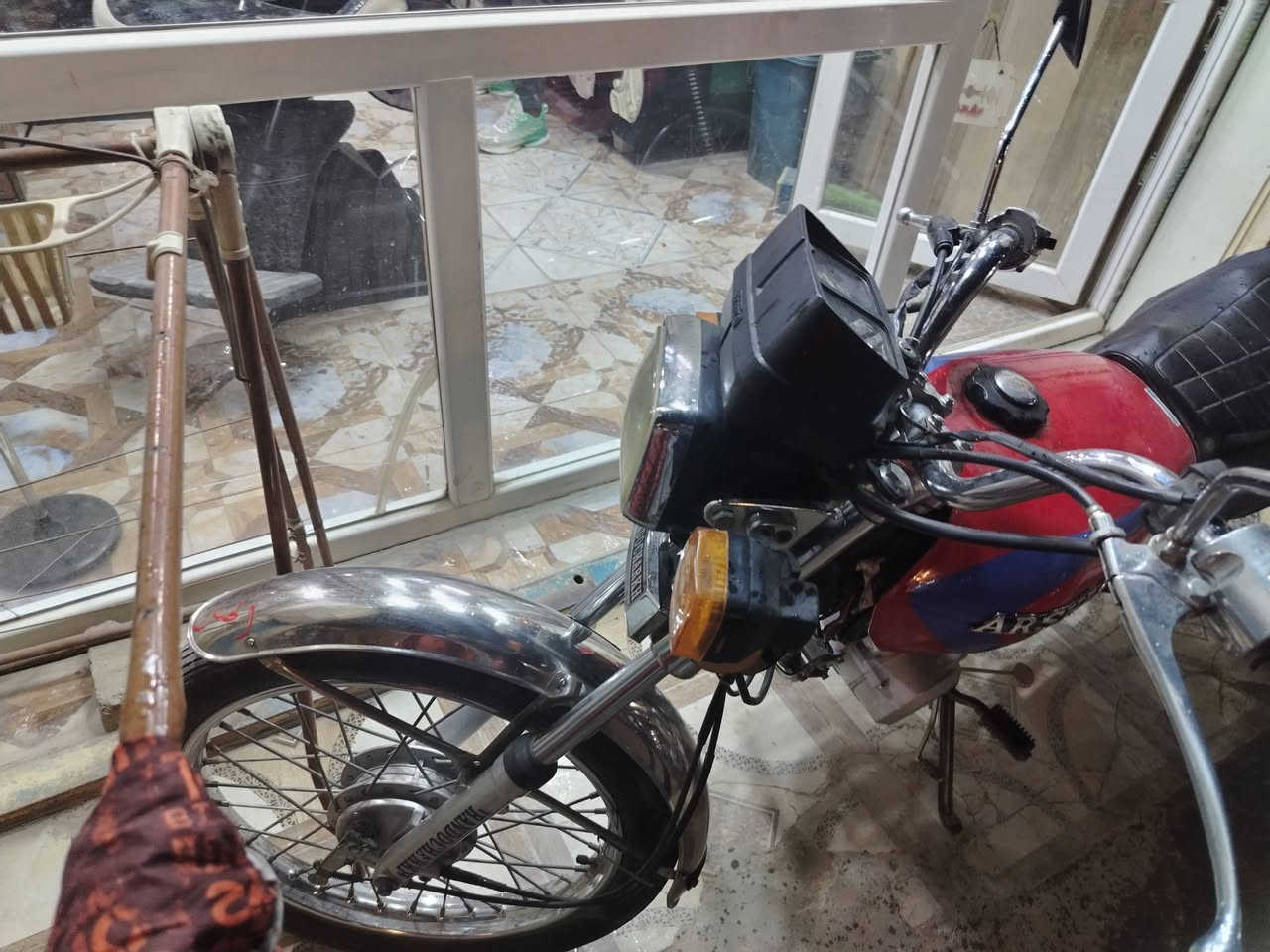 دراجه ارشا اربعه كير ايراني  للبيع ما مفتوحه مكاني كربلاء حي العسكري ***********
