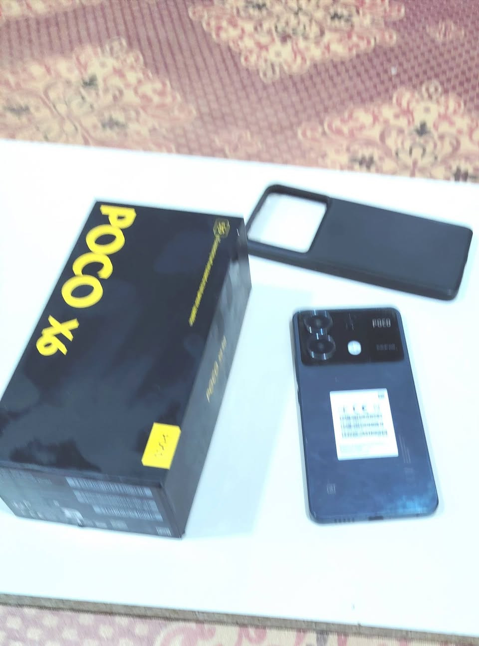 سلام عليكم جهاز بوكو X6 السعر 300 يوجد واتساب ***********
