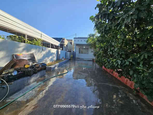 ...﷽ ...
  خانویکی شاهنە بو فروشتن
بەردەم ماڵی چول  
داری بەردار 🍊🍋🍍
حدیقەو  ئاوی ارتوازی  ئاوی بالەجوی هیە 
جیگای تایبەت  بو  پەلەور🦃🐓
خانوكه پیکهاتوە 🏡
هول 
2 ژوری نوستن
ژوری  میوان  مەتبغ 
موشتملات  
ئاو كارباى تايبةتى خوى هةية 
ناونیشان  سالح ئاغا     🏙🏙
مساحة 12×32= 384   متر
نەرخ 5  دفترو 25گەلاو    معاملە💵
بو کرینو فروشتنی خانو  باخ زوی 
پیوندی بەم ژمارەوە  بەکەن📢📢
***********  یوسف  ☎️☎️

https://www.facebook.com/profile.php?id=100083460334231&mibextid=ZbWKwL
