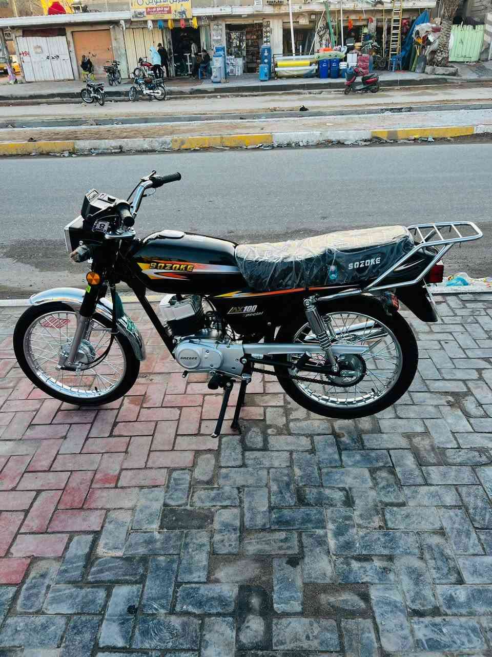 سلام عليكم ســازوكي باب اول للبيع
الدراجة كفاله اوراق سكنر للاستفسار ***********
