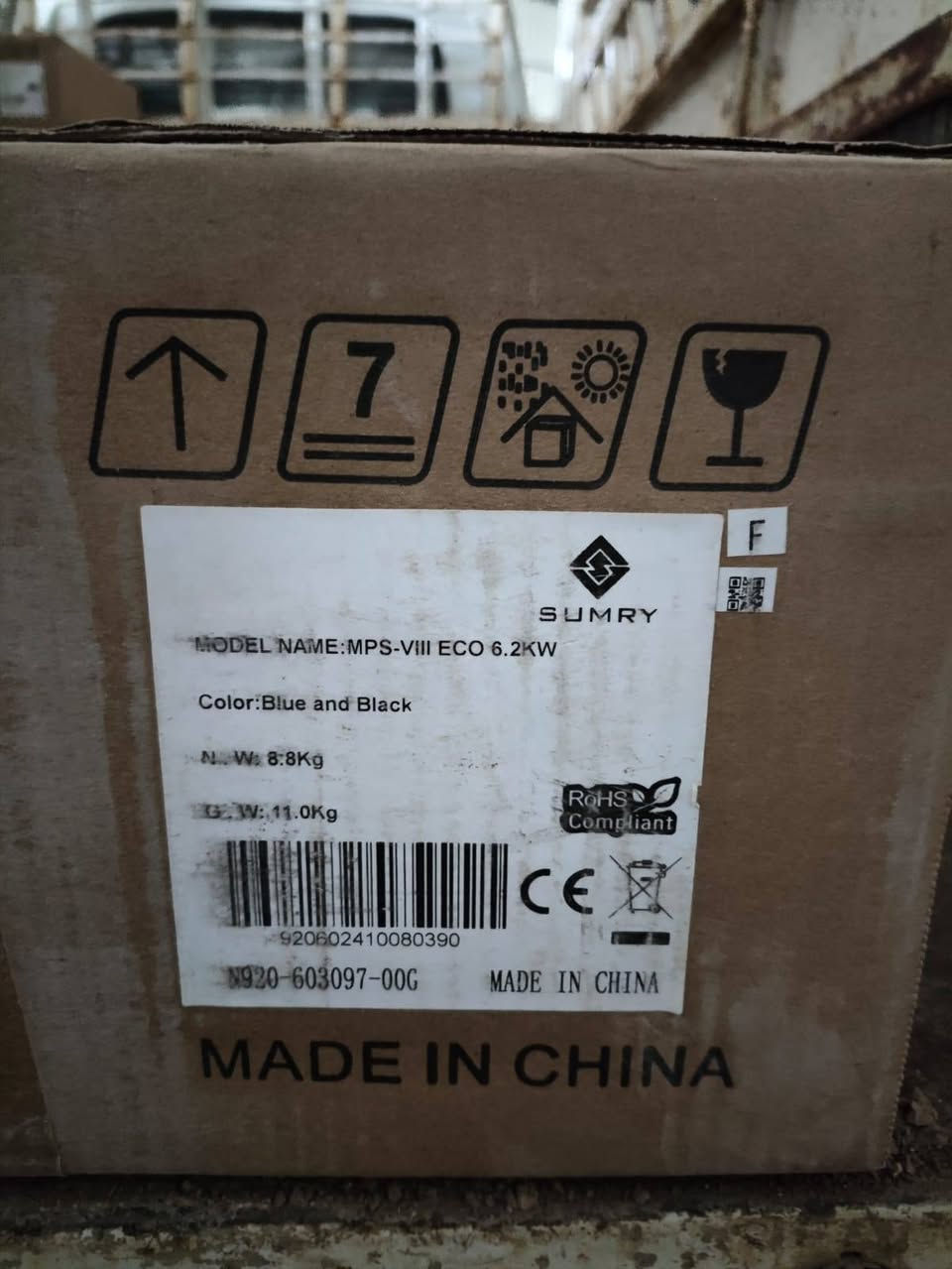 وصول انفرتر  nixt
الهايبرد المدرع ابو الواي فاي يعني تابع منظومتك وانت بلدوام وانت مسافر 
والأسعار بلاش جملة ومفرد تريد واتساب لاتعلق سعر مفرد يختلف عن جملة وحسب الكمية 
٣.٢كيلو بشغلك ٦/٨ امبير 
٤.٢كيلو يشغلك ٨/١٠
٦.٢كيلو يشغلك١٥
٨.٢كيلو يشغلك٢٠
١٠.٢كيلو يشغلك ٢٥
١١كيلو يشغلك ٣٠ امبير


**إذا كنت صاحب هذا الإعلان وتريد حذفه لأي سبب، رجاءا أرسل رسالة إلى الدعم الفني**