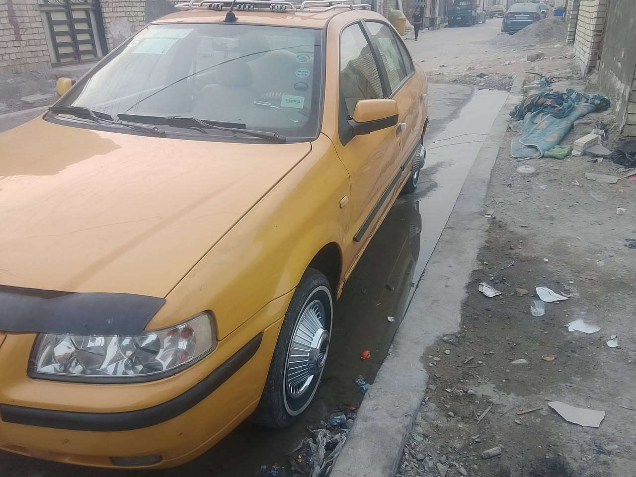 سمند 13 مكفولة كفالة عامة 
للبيع بقسط 
مقدمة 20 $
شهريا 2 
سيارة جاهزة على آخر حباية 
كل نقص مابيه
***********
بغداد فقط
