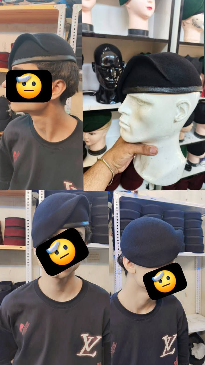 بيريه شغل درجة اولى 
الحتار جلد او قماش 
جمله او مفرد 
العنوان باب الشرجي 
محل ومعمل كرار ابو علي ***********واتساب يوجد خدمه توصيل لى جميع محافظة العراق او نقليات
فحص البيريه قبل الستلام من المندوب والف هلا بيكم
يوجد كل الالون 🤍
