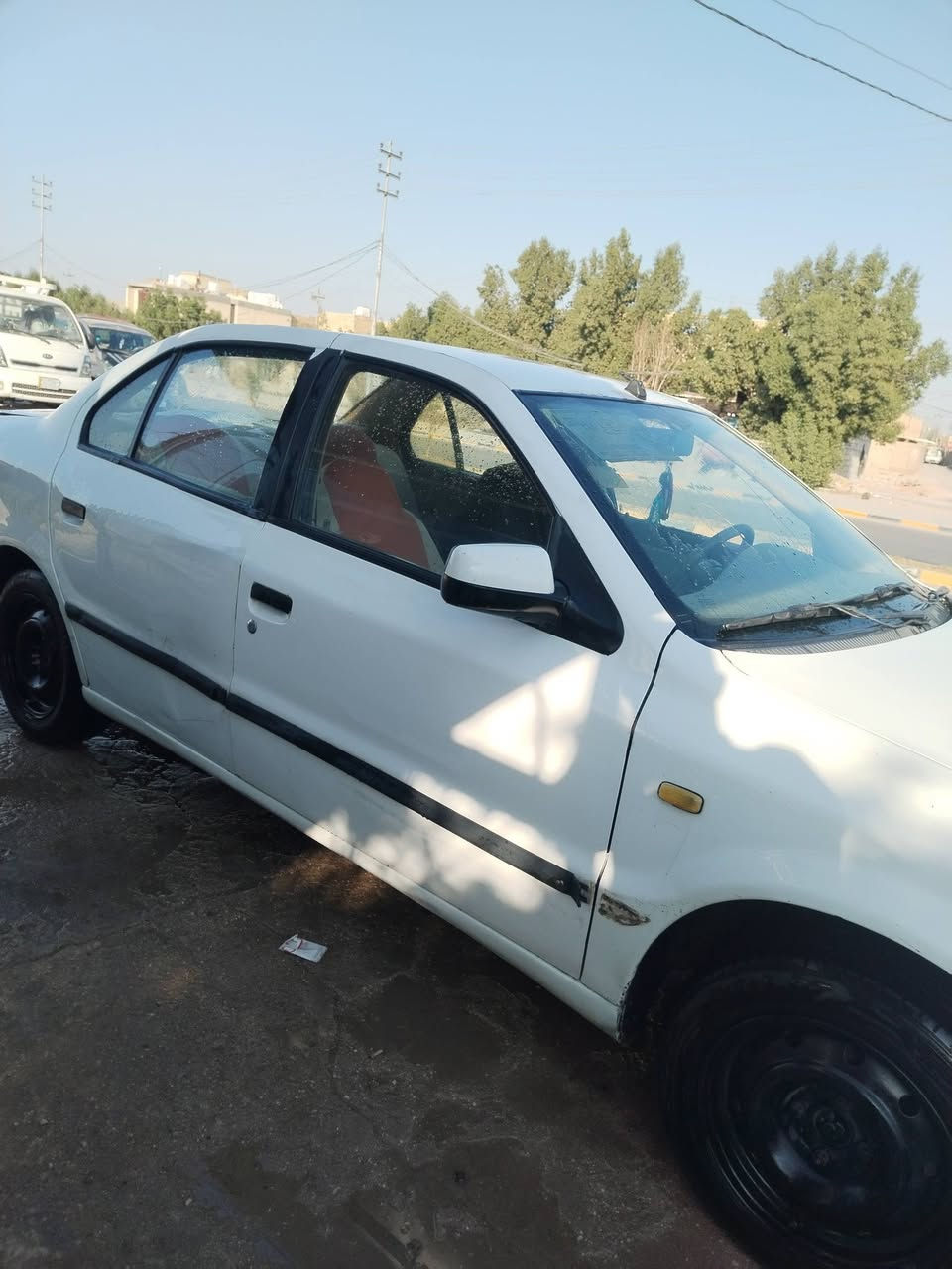 يا الله سلام عليكم ورحمة الله
سيارة سمند للبيع مديل ١١ رقم انكليزي نجف بسمي
السعر ٣٥ وبيها مجال الشراي يتصل وبي خير ويدلل ***********
