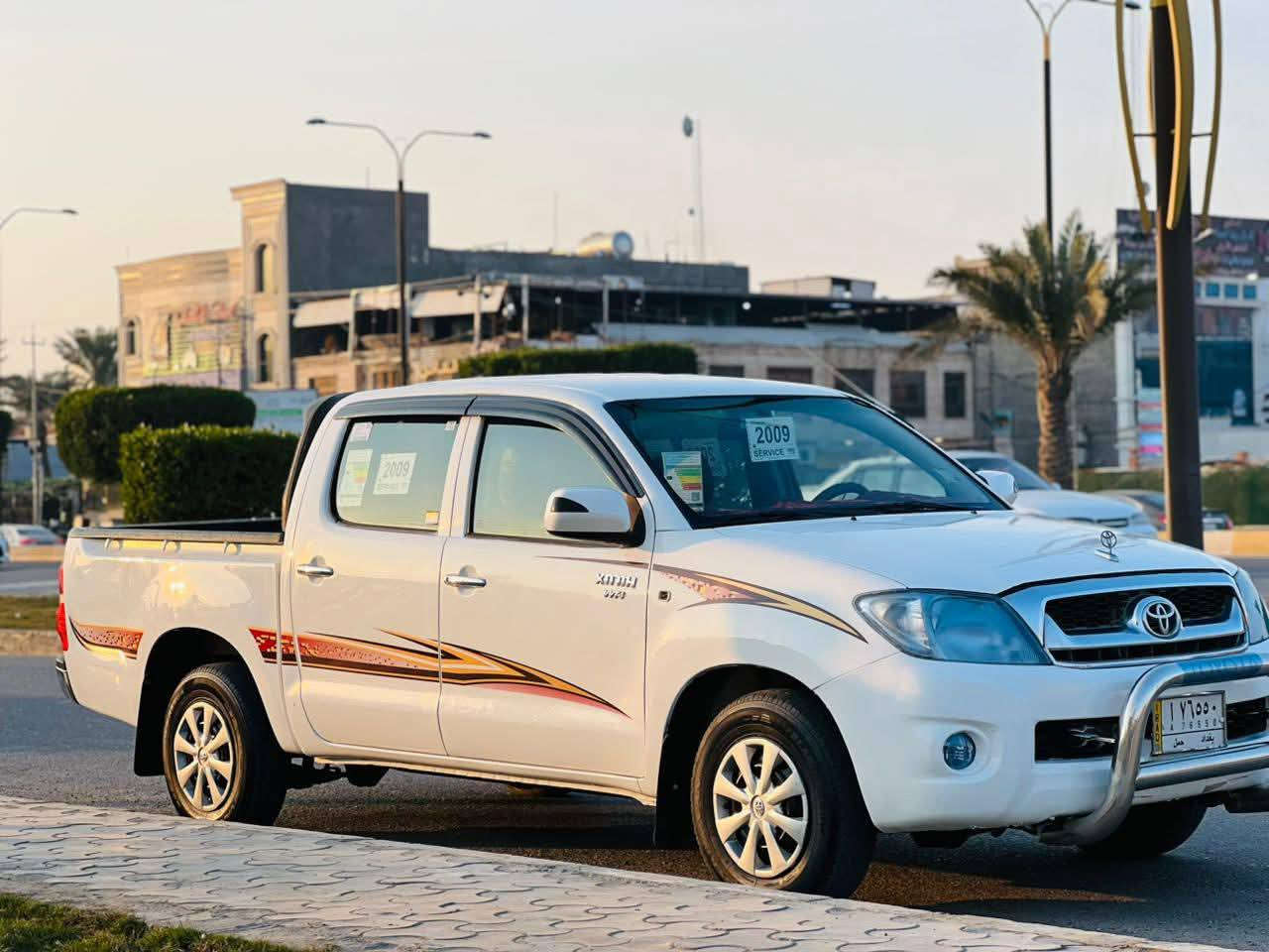 تيوتا موديل 2009 سعودي بيه صبغات رقم بغداد بسمي تحويل ثاني يوم  بدون حادث السياره 
مكانه بغداد السعر 135،$.  ***********
كير محرك تبريد كله شغال
