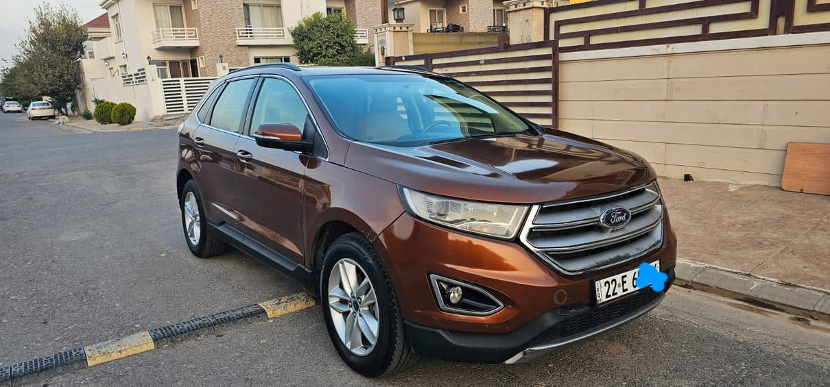 ئۆتۆمبێل: Forde Edge 2017
لون قەیسی
مواصفات SEL 
بۆ نرخ ذکرێک  بنوسە.
دوو پارچەی سبووغە (بۆنیت و جاملغ) و دوو پارجەی ساردە کووتە 
بەبێ ئێرباگ و بێ ناوگرتن.
مەکینە ٣.٥ مەرغوب.
ژمارەی خاوەن سەیارە :      ***********
