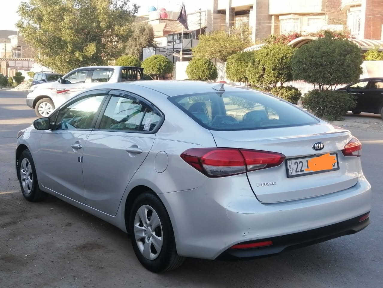 ***********
كيا فورتي 2017 كلين مكفولة من الحادث والصبغ
ايرباك سليم بلادي
محرك ٢٠٠٠ دوش لوووك مامفتوح
رايدهة ب 127 ورقة وبيهة مجال
شاشة كبيره، كاميرا دوارة
تحكم ستيرن جهتين
بلوتوث حاكية موبايل
سيارة جدا جديدة وبدون أي نقص والحمد لله
رقم أربيل باسمي السيارة تحويل مباشر ثاني يوم
تريد صور أمريكا راسلني على الواتس اب *********** بغداد, العراق
