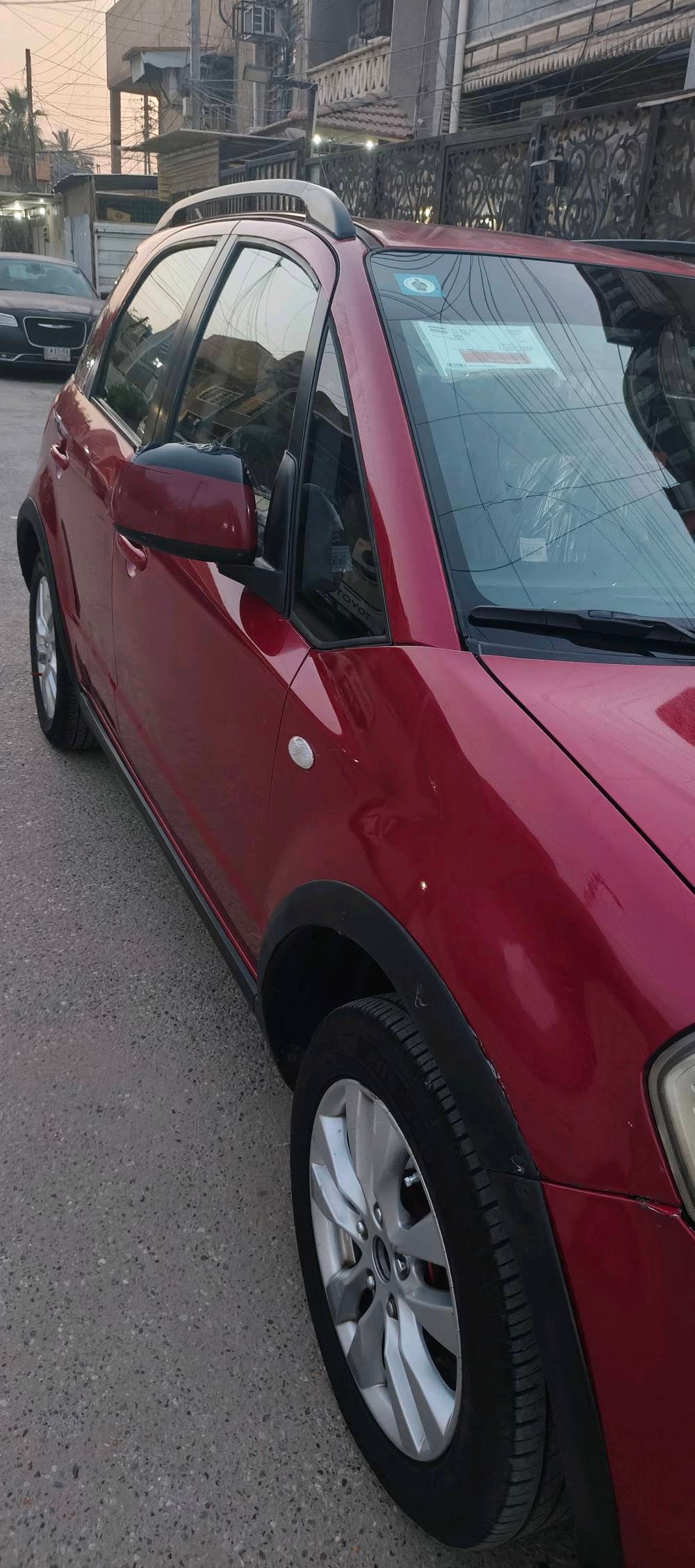 ‏سوزوكي SX4 موديل 2014 ياباني 🇯🇵اصلي
( خليجي )‏ لون احمر🍅 .. رقم بغداد 

‏محرك 2000 اقتصادي جدا و دبل كير اوتوماتيك عادي 

تبريدها فقط الكمبريسر عاطل شفتات بالستيرن ، تحكم ستيرن..ABS ..لايت زنون💡 ..تخم تاير

ويل كب بلادي.. داخل سياره نظيفة

‏صبغ رش فقط سبب الشخوط  عندي سونار

بلكات نوزلات فيت بم مجاول كله جديد 

صدر كامل كلة جديد

دهن الماني اصلي 

عنواني بغداد الشعب
***********

السعر70 بيها مجال بسيط جدا
