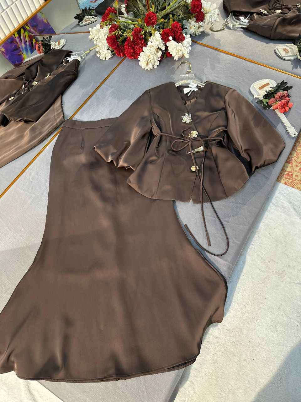 ووصل الجمال وترند الموسم😍❤️

طقم العيدخامة زارا ستان   إيطالي ودابل تركي

قياسات  من 38 _ 48

سعر حسب الموديل
توصيل5 الاف بغداد, العراق


**إذا كنت صاحب هذا الإعلان وتريد حذفه لأي سبب، رجاءا أرسل رسالة إلى الدعم الفني**