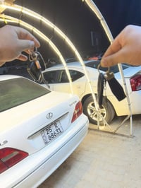 لكزز موديل 2002 رقم كركوك انكليزي اصولي قرار (48) السنويه وهزه جديده ا...
