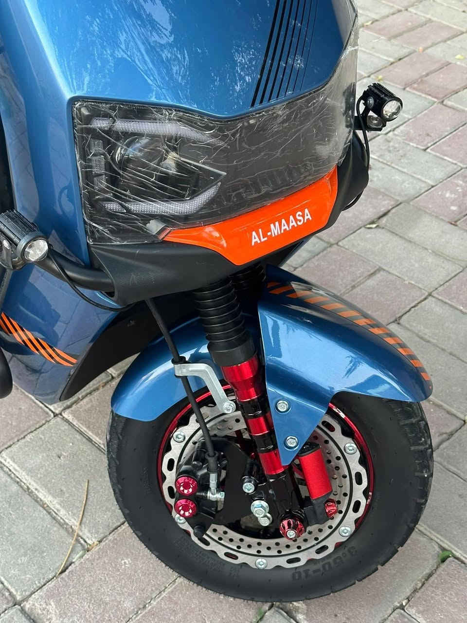 سلام عليكم دراجة بعدهي بل باكيت موديل 2026 مكاني خالديه السعر 700بي مجال رقم ***********
