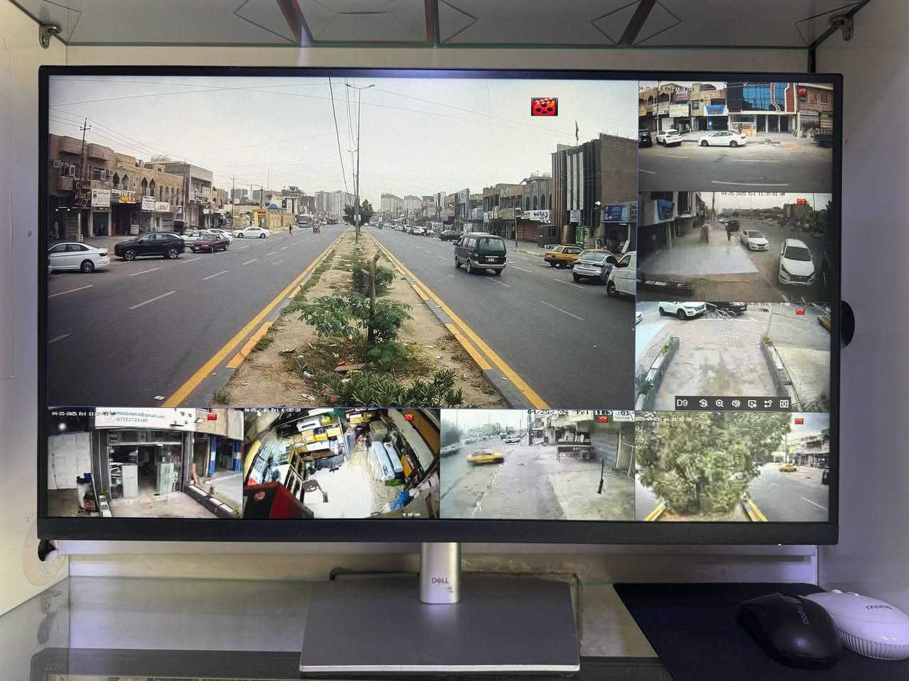 بفضل الله تم تنصيب منظومة كاميرات مراقبة Hikvision في أحد مواقعنا ببغداد الكرخ.

✅ صورة واضحة وجودة عالية
✅ متابعة من الموبايل 24 ساعة
✅ تسجيل مستمر وحماية للموقع

مكتب الأمان الذكي يوفر تجهيز وتنصيب وصيانة جميع أنواع كاميرات المراقبة داخل بغداد والمحافظات.

📞 ***********
📞 ***********
