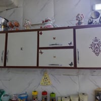 كاونتر 3 قطع • المنيوم • باب السنك يحتاج شد