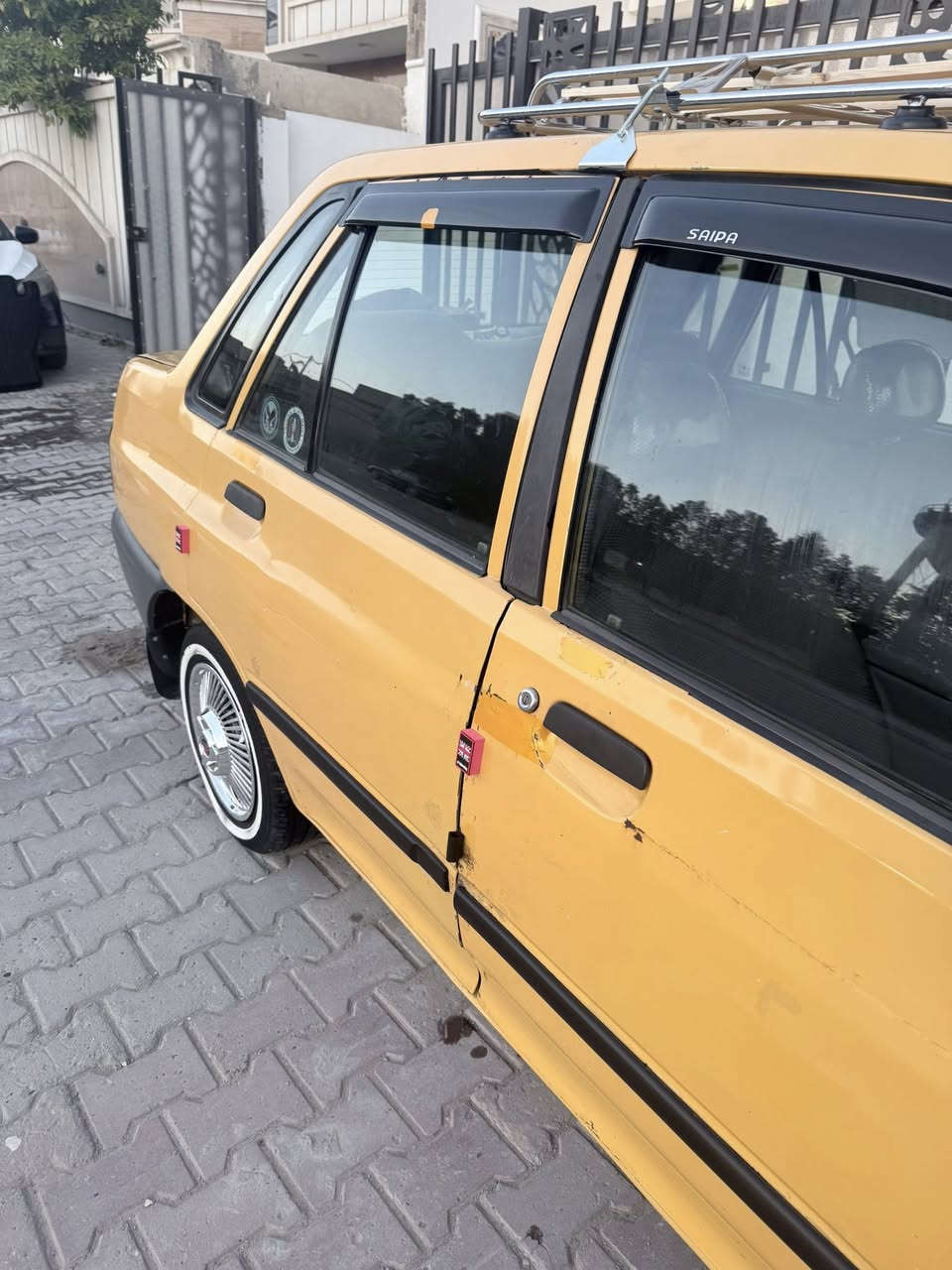 سايبا 2014 
مكفولة كير ومحرك وحدادية صدر وتبريد ثلج 
تايرات جدد 
السياره جاهزه 
مصفرة هيىه وغرامات تحويل ثاني يوم 
هزه جديده قبل يومين 
السعر 33 ورقه 
***********
