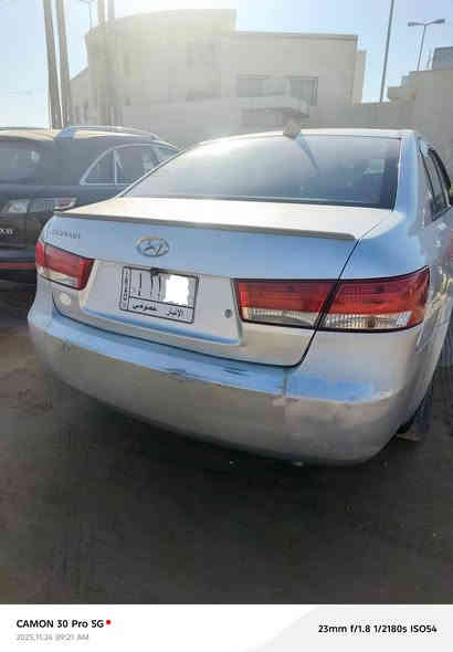 السلام عليكم مكلف بالنشر
سوناتا 2007
محرك 2000 
تبديل قطعه جاملغ الامامي
السياره نضيفه مال جناي
السعر 109
***********
