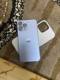 13 PRO MAX   ذاكرة 256G  دبل سيم  بطارية 90 اصلية  ZA  نظافة 100٪؜  سع...