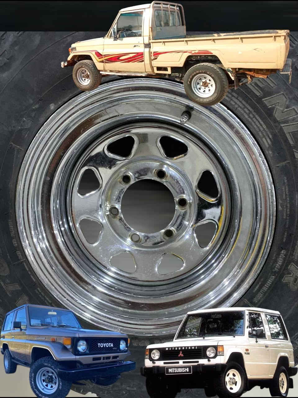 توصيل موجود كل محافذة 💯
سعری موناسب 

قیاس تایرات الویل  31X10.50R15

*********** بل واتساب
