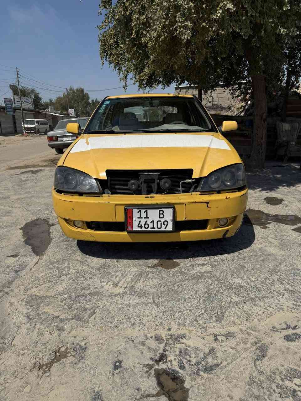 السلام عليكم شيري كوين ١١ محرك وكير بلاديات جدد تحويل مباشر سياره بلاديه رقم انكليزي مصفره هيئه وغرامات تخم تاير جديد ويل كب سياره جاهزه السعر ٢٢ وبيها مجال بغداد الزعفرانيه ***********
