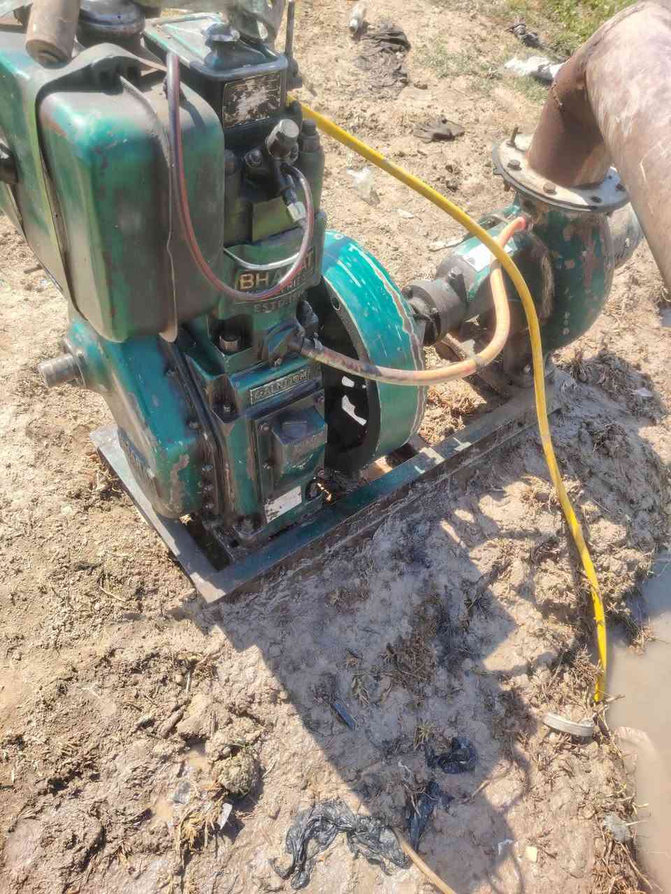 السلام عليكم ماطور للبيع ابو 10 ماطور جديد تاج النجوم شرط على الماي ماطور جاهز ويا صوندا 7 امتار العنوان ناصريه قلعه سكر سعر 550 وبي مجال ***********
