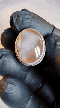 سلام عليكم ورحمة الله وبركاته. مساء الخير. محبس عقيق يماني. فضه 925 للبيع.. *********** 
#شعب_الصيني_ماله_حل #حجر_عباس_آباد #محبس #فضه
