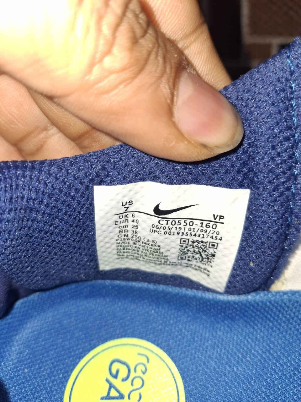 نايك اصلي قياس ٤٠  كاعية جلاتين


**إذا كنت صاحب هذا الإعلان وتريد حذفه لأي سبب، رجاءا أرسل رسالة إلى الدعم الفني**