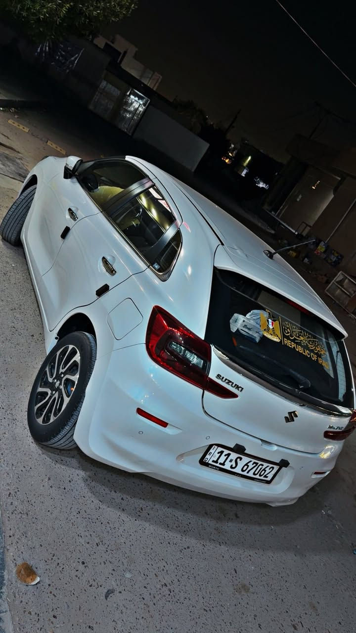 سازوكي بالينو 2023 ماشيه 35الف كفاله عامه فول مواصفات رقم جديد سياره بأسمي  سنويه وهزه جديده تحويل مباشر مكاني بغداد ***********
