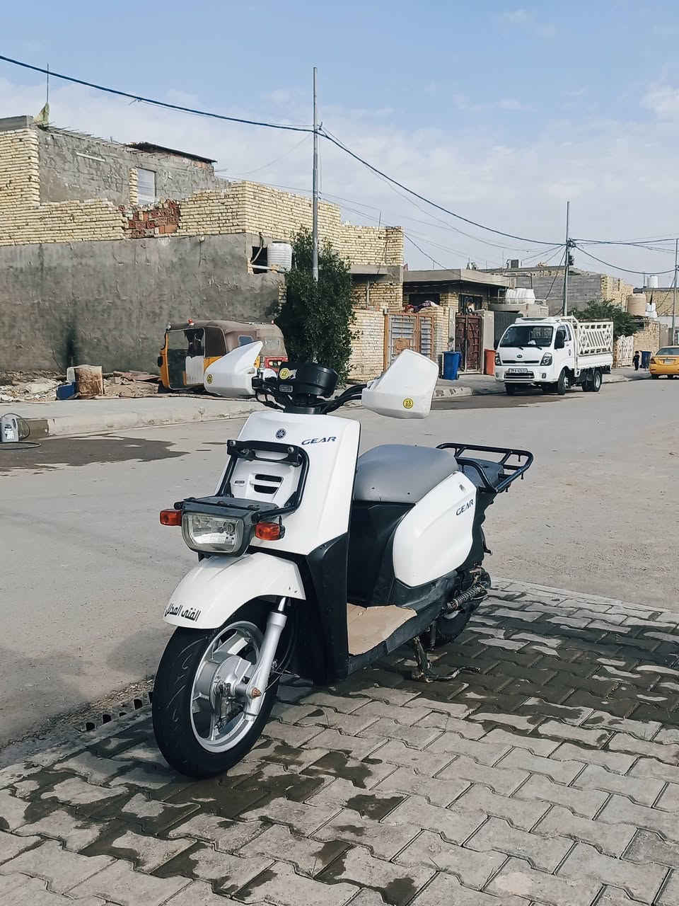 السلام عليكم
دراجه بيكم يامها 

نوزل راديتر وماء 

دراجه نضيفه رمبه نضافه 100/90

دراجه مفتوحه مره وحده بس 

مديل 2023 الشكل الجديد بانزين مو خبط مكاني كوت 

الرقم *********** السعر 450 وبيها مجال
