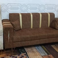 طقم كنب جديد • كنبتين كبار • كراسي 2