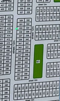 قطعة ارض • مقاطعة 62 البصرة • طابو ملك صرف