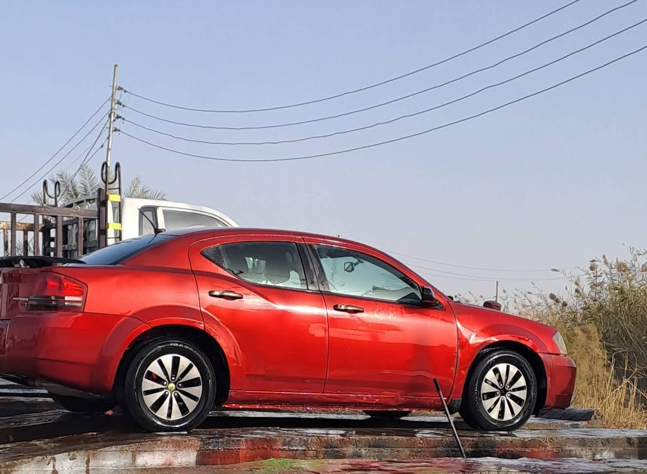 دوج افنجر ماروني موديل ٢٠١٠ ضرر جاملغ وباب السائق صبغ فقط..
السياره حلوه وكلشي شغال وبلاد تدفئه وتبريد وكير ومحرك   كله بشرط . موجودة بالحلة رقم بغداد باسمي سنويتها لل٢٨ . السعر المطلوب الاتصال على الرقم *********** مراسلة واتساب
