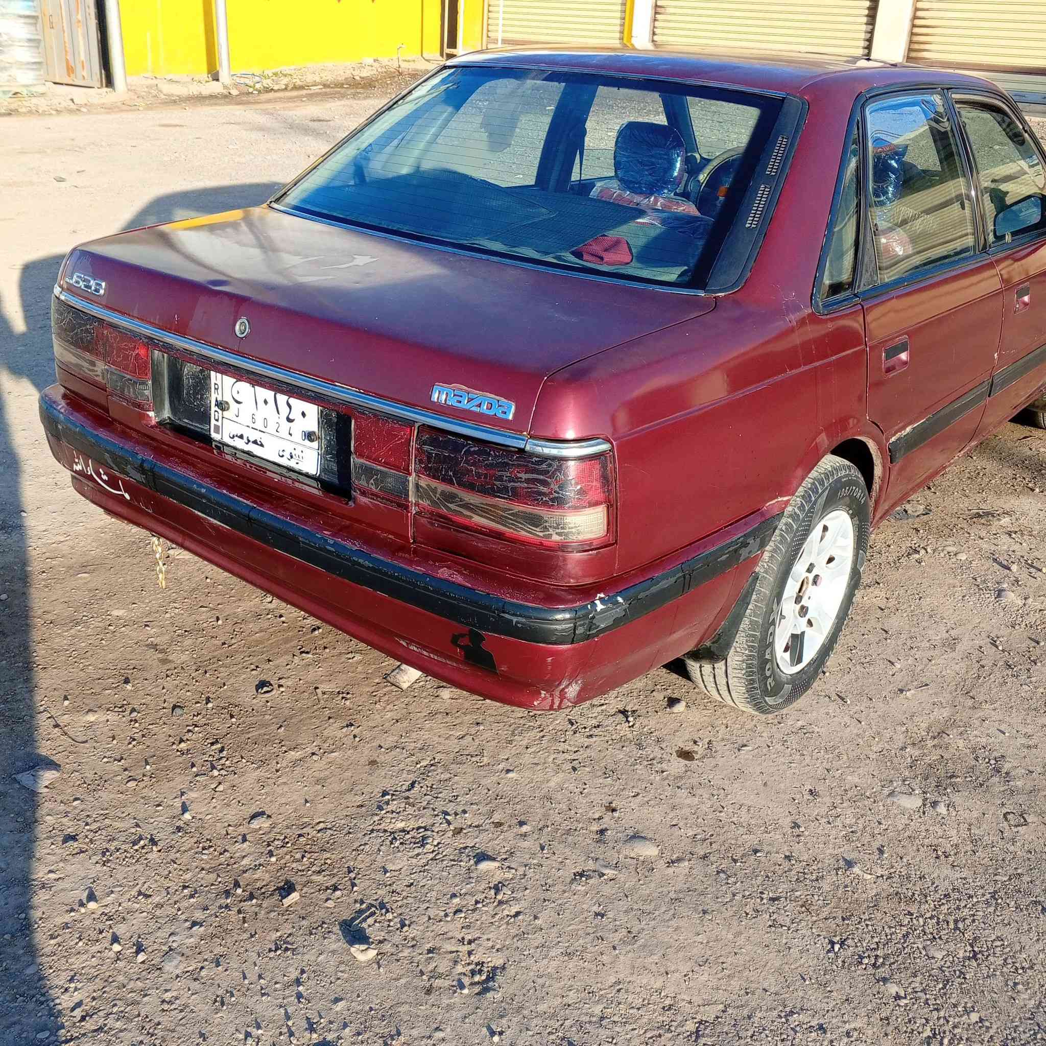 السلام عليكم مازدا صندوق 626
رقم نينوئ الماني سنويه 2026
صبغ احزام جماليه 
طخم تاير جديد 
مكينه وكير شرط 
السعر 40 وبي مجال 
***********
