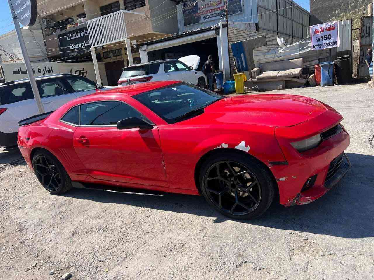 بغداد 
السلام عليكم كمارو للبيع رقم بصره مشروع وطني باسمي مكانها بغداد سياره ار اس خليجي جير محرك شرط الضمان السعر95$رقم الهاتف ***********

