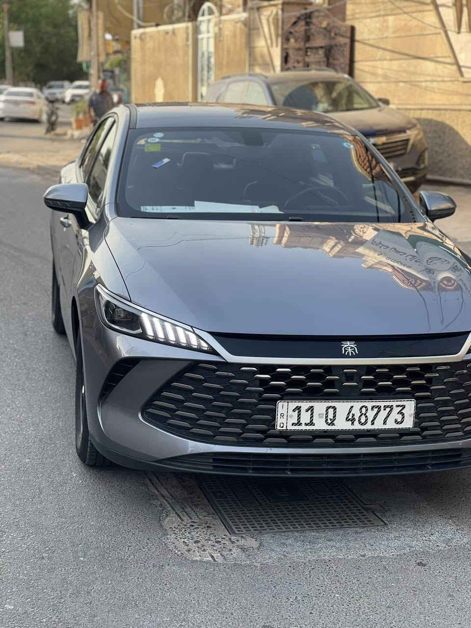 للبيع BYD  كن بلص موديل 2025  ماشيه 17 الف كيلو مكفوله كفاله عامه من صبغ والبارد سعر السياره  18.600 مليون🔒🔒 قفل من الاخير العنوان بغداد الكريعات  للستفسار اتصل ***********
