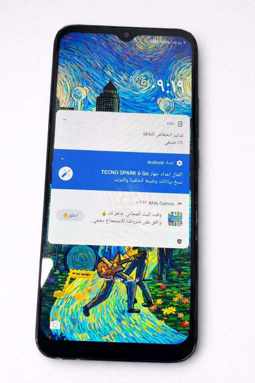 السلام عليكم 
للبيع تكنو سبارك 6 Go بسعر 66 الف المكان بغداد للاستفسار واتساب *********** لا يوجد توصيل
