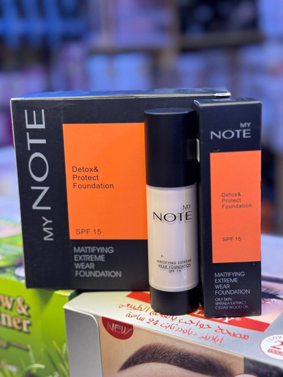 #بوتيك_الفراشة 🦋
توفرت مجموعة جديدة من بكج Note
كريم الاساس والباودر وبدرجتين 🦋🌸
لكل انواع البشرة ولكل الوانها
الاصلي 100%


**إذا كنت صاحب هذا الإعلان وتريد حذفه لأي سبب، رجاءا أرسل رسالة إلى الدعم الفني**