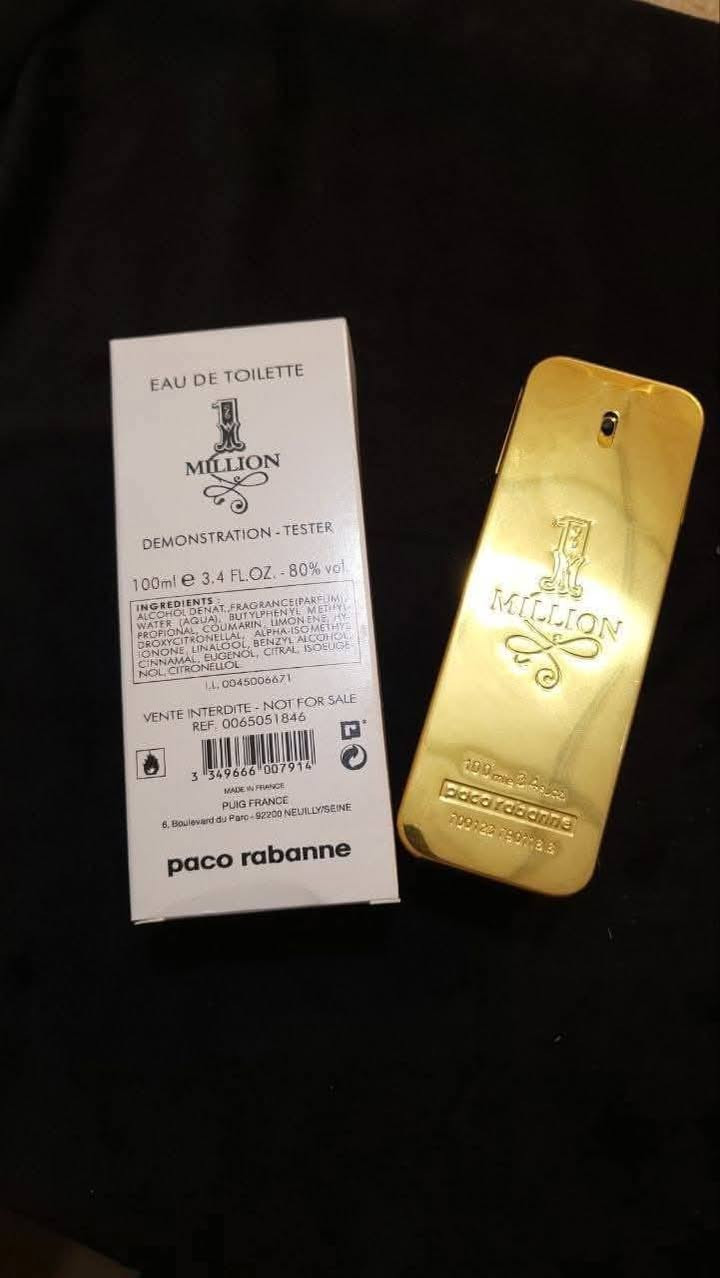 هلا بيكم
عطور تيستر ماستر  مطابق الاصلي ٩٠% ثبات وفوحان حلو من ٤الى ٨ساعات 
اسعار من ٢٥ الى ٧٠ 
متوفر توصيل الفحص قبل الدفع


**إذا كنت صاحب هذا الإعلان وتريد حذفه لأي سبب، رجاءا أرسل رسالة إلى الدعم الفني**