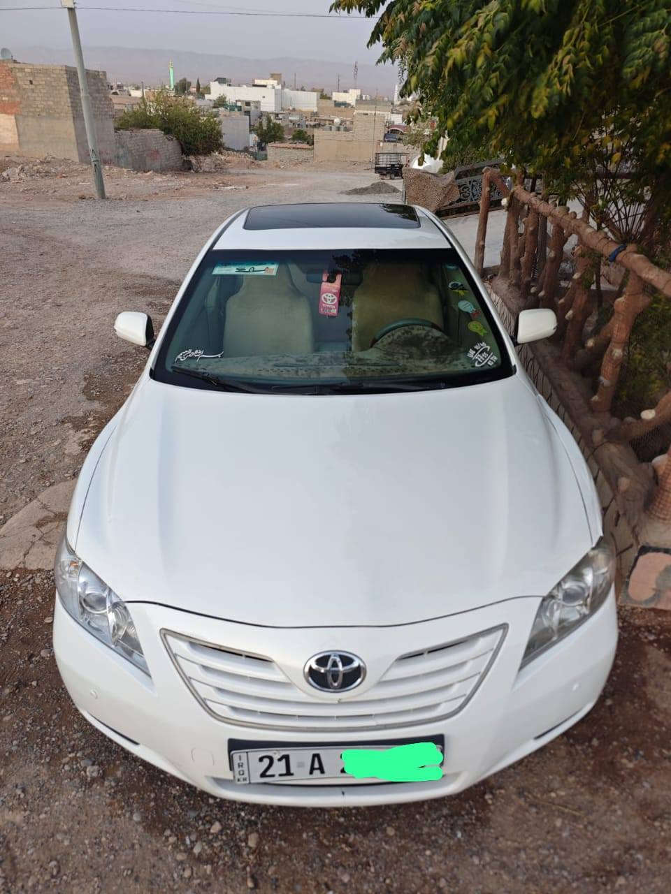 كامري 2008 JLXخليجي سلطنه عمان
النظافه كشخه فول الفول 
كفاله عامه 
مواصفات 
فتحه
Abs
حساسات اماميه وخلفيه
كامره
شاشه اندرويد
اناره شمسيات
جرس 120
داخل صاج
ويل كب بلادي رياضي 
منظومه زنون اصلي
برده خلفيه
تحكم ستيرن 
اشاير بل مري 
كشن كهربائي 
تبريد قطعتين ثلج
اللون ابيض
ماشيه 320 
رقم سليمانيه تحويل مباشر 
هزه براد جديد
سبير شركه ما نازل 
السياره كلين كلين كلين 
بيها بارد بجامرلق الأمامي بقدر 5 سم
وبارد كذلك 5 سم بهلال الخلفي 
سونار مرفق مع الصور 
محرك  2400 بيه صرف قليل 
كير شرط ما مفتوح
السياره على وضع الشركه
السعر 120 وبيها مجال 
العنوان سليمانيه
الاتصال ***********
