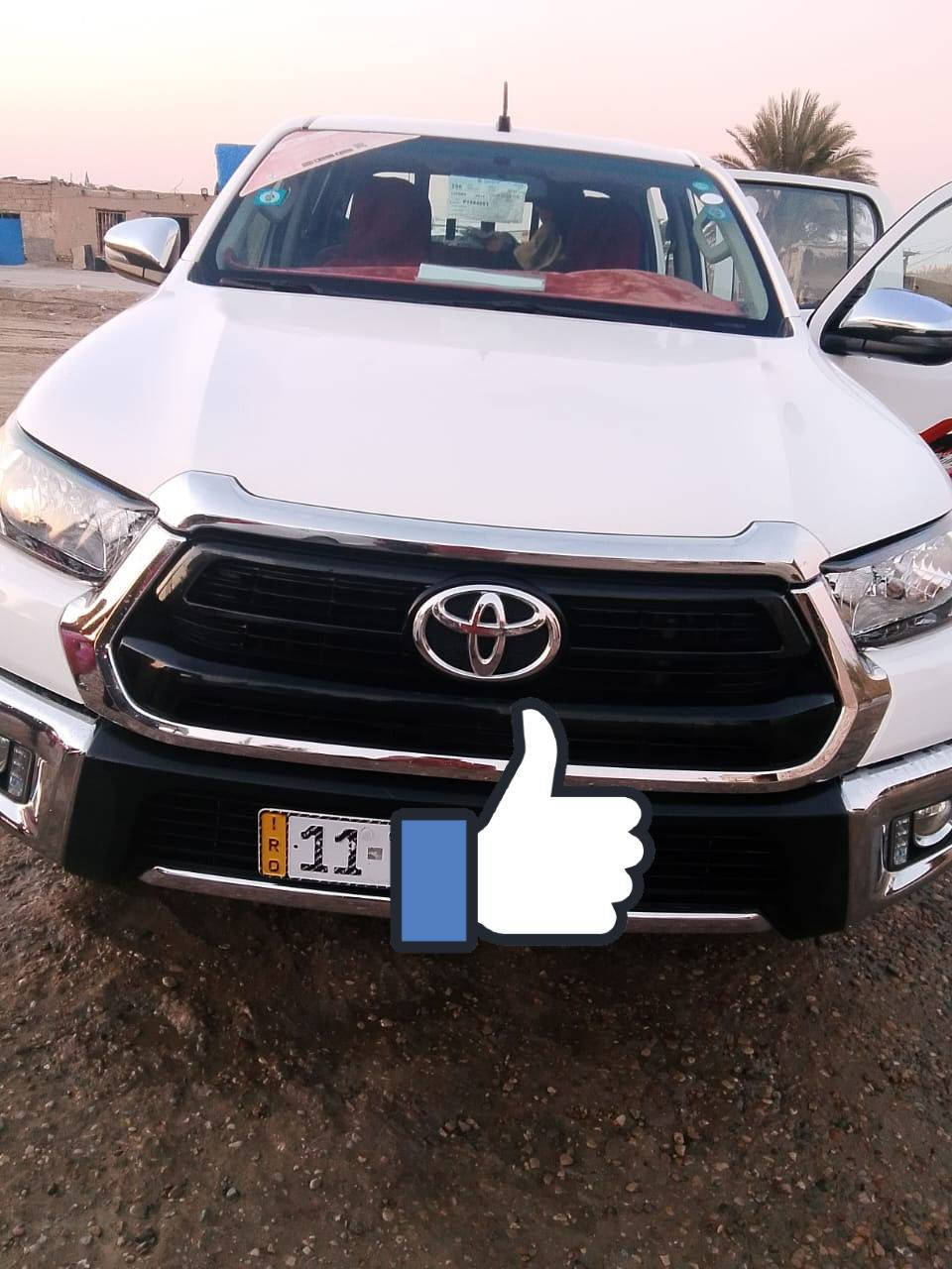 السلام عليكم 
هايلوكس موديل 23 فورويل 
رقم بغداد تحويل ثاني يوم 
كفاله عامه ماشيه 53 

مكلف بالنشر ***********
سعر خاص
