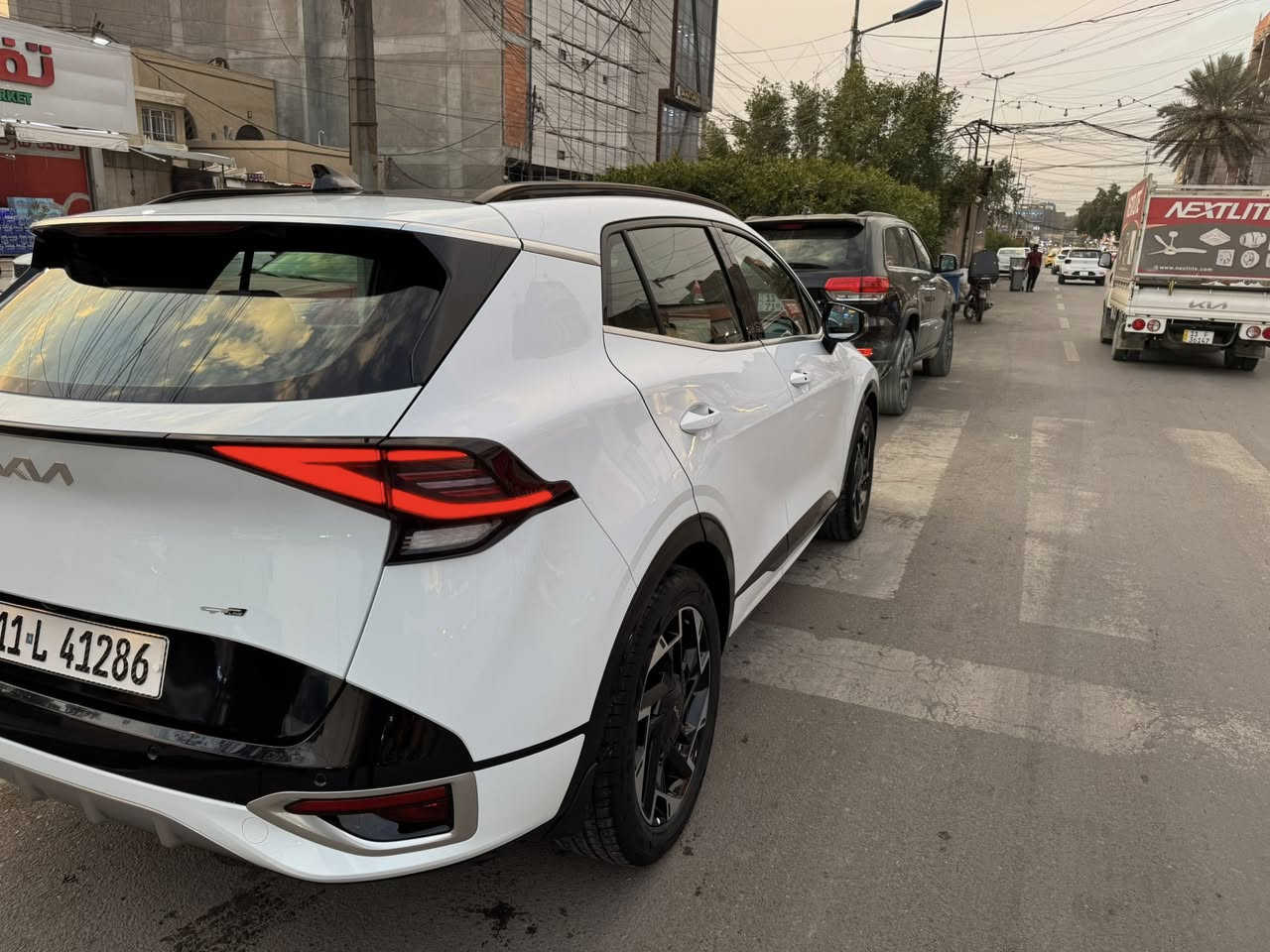 السلام وعليكم للبيع كيا اسبورتج 2024 جتي لاين فول مواصفات كشن حار بارد دوليه ماشيه 26 مكفوله السعر 245 للتواصل *********** مكاني بغداد لاعظميه
