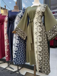 فستان رمضاني • هوريم دابل تركي • مقاسات ٣٨-٤٨