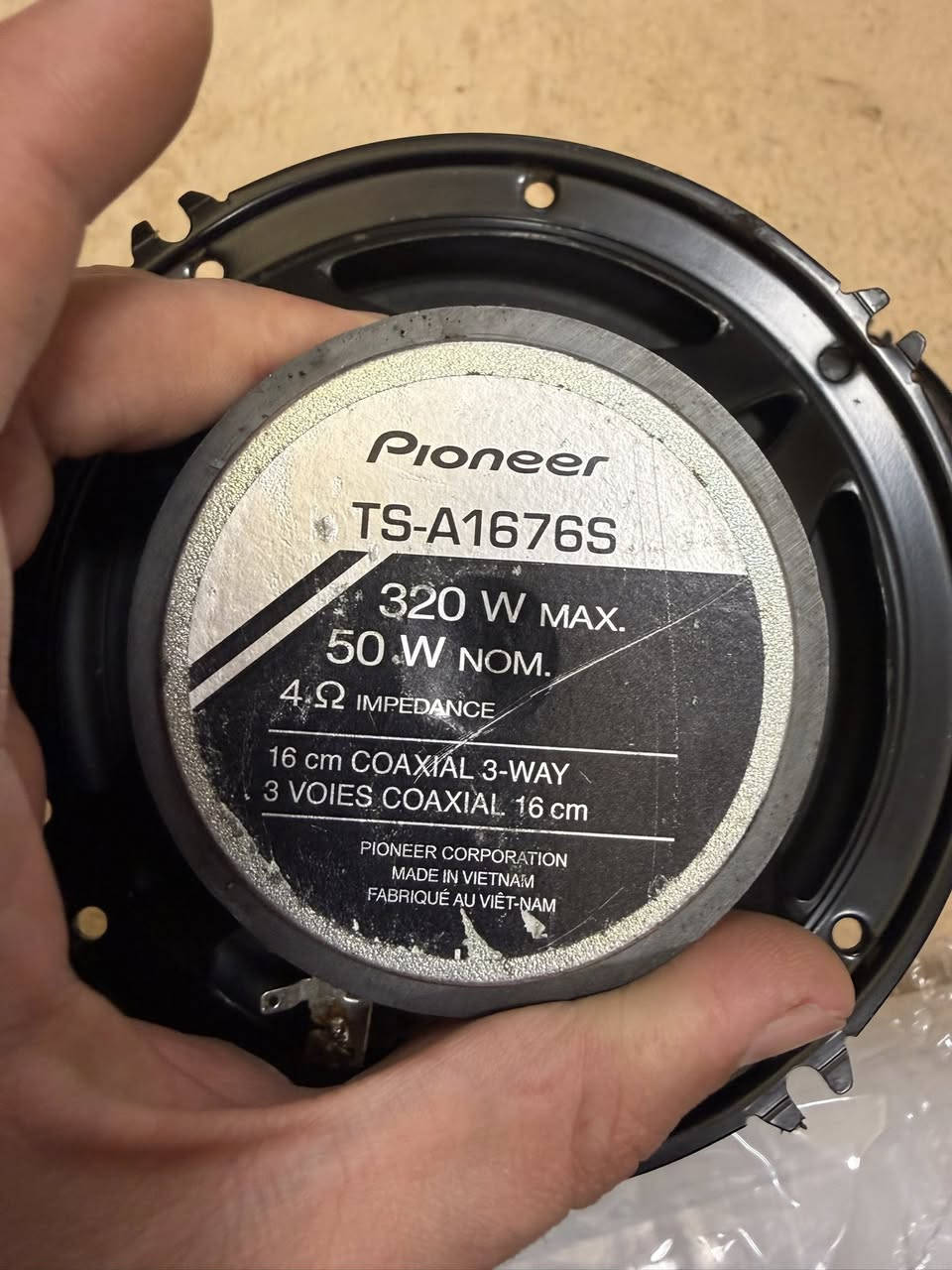 متوفر سماعات تفصيخ اصلي تشكيله💀🔊
يتوفر سماعات تفصيخ اصلي دائري حجم 6انج  و4انج💀☠️

جميع الماركات الاصليه ونظافه 100‎%‎💀🔊🔊

تفاصيل اكثر بل صور وفيديو يوجد توصيل لكافة المحافظات☠️🔊


**إذا كنت صاحب هذا الإعلان وتريد حذفه لأي سبب، رجاءا أرسل رسالة إلى الدعم الفني**