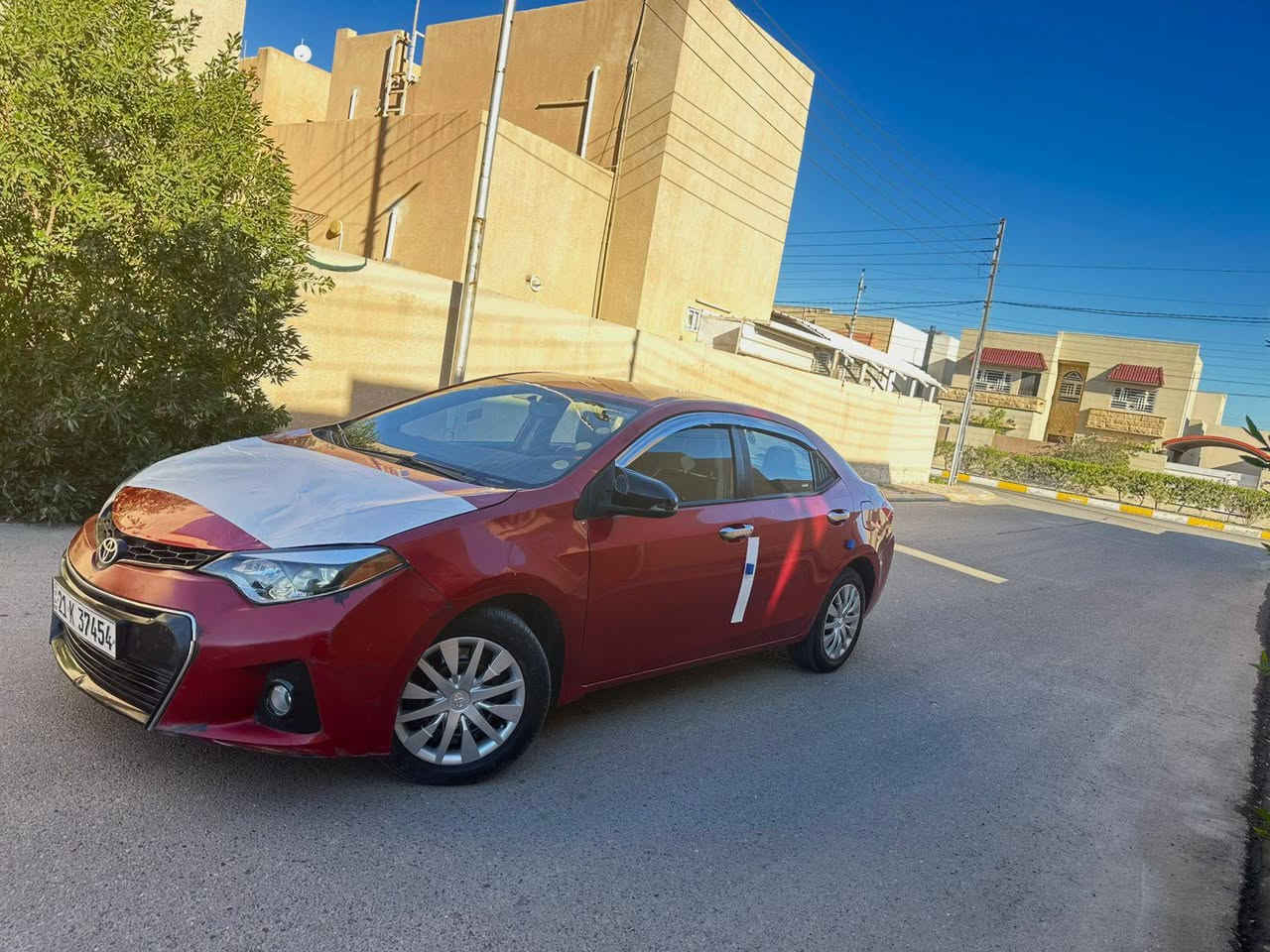 السلام عليكم….
للبيع بسعر مناسب جدا 107$ اعتذر عن الاقساط والوعده
تويوتا كورلا 2016 S وارد امريكي لون ماروني (دم الغزال) رقم سليمانية انكليزي (21) سنوية جديدةً لغايه 2030 هزة جديدة شرط التحويل….
سيارة بيها صبغ مكانات ابيع صبغ احزام … شرط قماره وتكم بدون صبغ….بدون دواخل بدون ايرباك… رقم الشاصي مرفق مع الصور…
سياره جاهزه بدون اي نقص….
محرك 4/1800 سلندر ……السياره ماشيه 139…محرك مامفتوح…
شرط محرك وكير وصدر وكهربائيات وتبريد وتدفئة وتخم تاير سيارة جاهزة من كلشي….
مواصفات S معروفة مواصفات الS مايحتاج اذكرها…
العنوان/ صلاح الدين / تكريت/ القادسية…..
السعر 107$ اعتذر عن الاقساط والوعدة ….
للاستفسار ***********
***********
